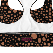 Load image into Gallery viewer, Longline Sports bra Midnight Pink

