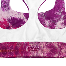 Load image into Gallery viewer, Longline sports bra Pinktikus
