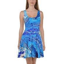Load image into Gallery viewer, Skater Dress BlueX
