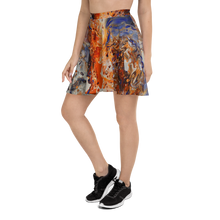 Load image into Gallery viewer, Skater Skirt Winter Inferno
