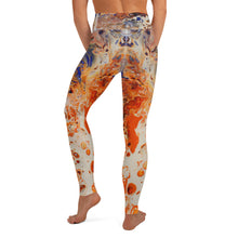 Load image into Gallery viewer, Yoga Leggings Winter Inferno
