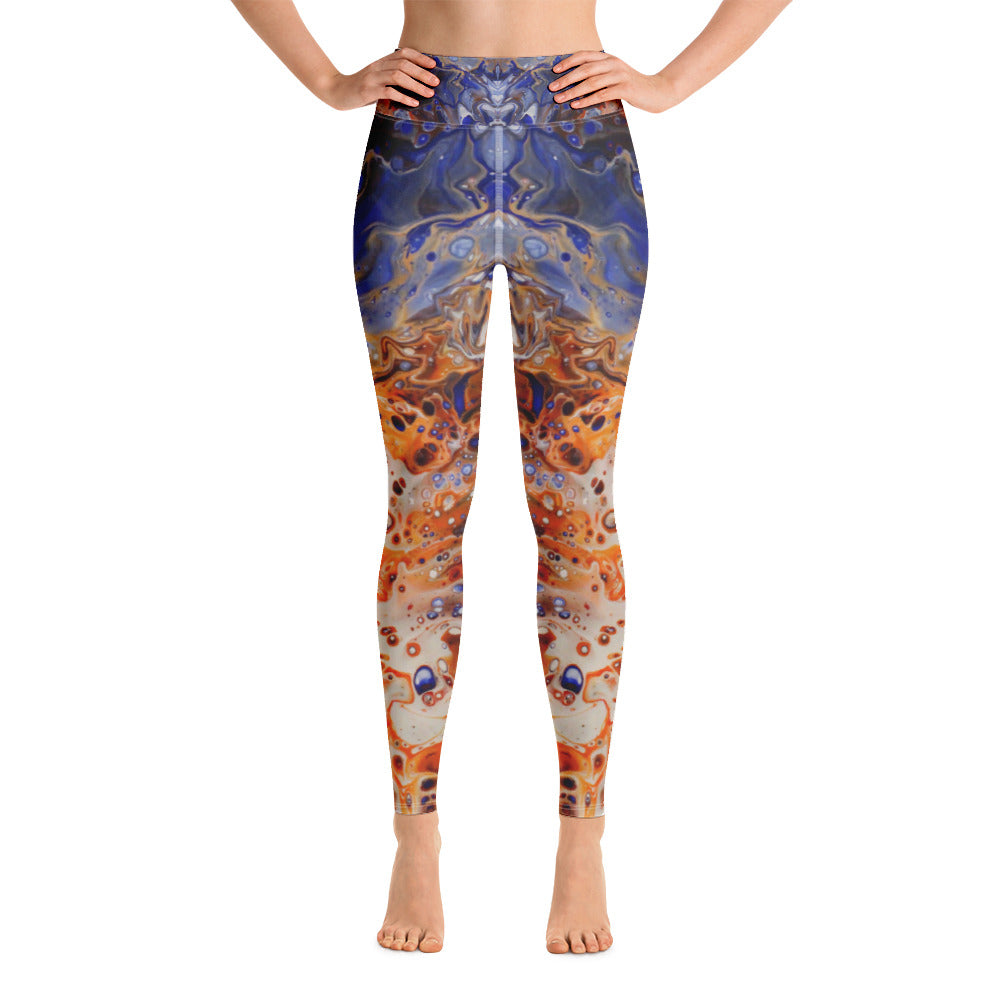 Yoga Leggings Winter Inferno