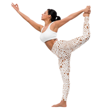Load image into Gallery viewer, Yoga Leggings Snow Pink
