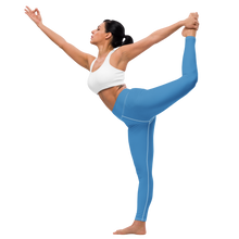 Load image into Gallery viewer, Yoga Leggings Blue Infinitum
