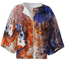 Load image into Gallery viewer, Kimono jacket Winter Inferno
