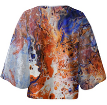 Load image into Gallery viewer, Kimono jacket Winter Inferno
